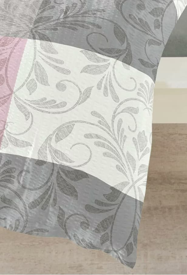 Traumschlaf Seersucker Bettwäsche Fleur rose